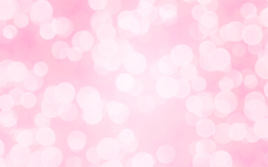 Luxury pink blur abstract background with bokeh lights for backgrounds concept of valentine day.