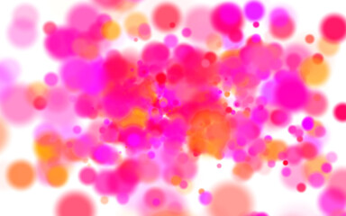 Abstract colorful bright spot watercolor dot soft and blur background.