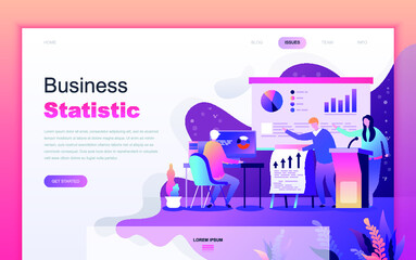 illustration, website, web, template, vector, page, flat, landing, banner, concept, background