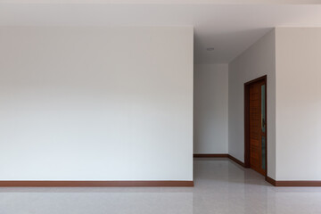 interior of living room, empty