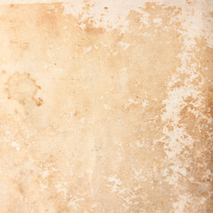 Close up of the old book page with copy space. Vintage blank page background. 