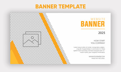 Banner design. vector template, EPS 10.