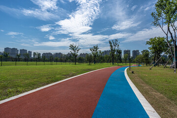 Obraz premium road in park