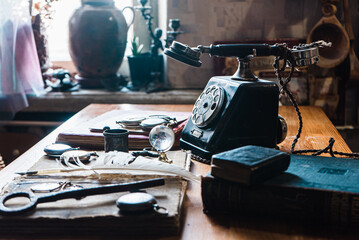 vintage sewing machine