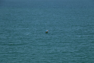 fishing boat on the sea