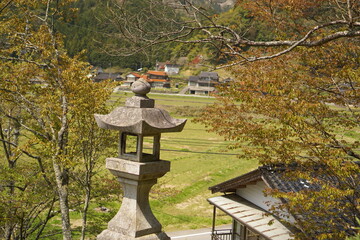 landscape of countryside in Japan