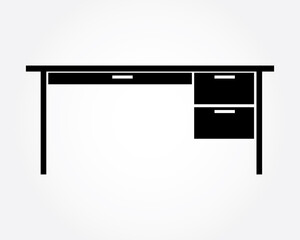 vector illustration of kitchen table