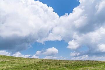 Obraz premium 爽やかな高原の夏