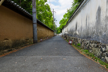 A street in Nara Park that has been cleared of tourists due to the declaration of a state of emergency for the prevention of COVID-19 infection by Nara Prefecture in Japan on May 13, 2020.