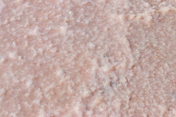 Natural salt crystal texture, macro, close-up. Salty lake shore background