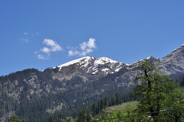snow covered mountains, Himalayas