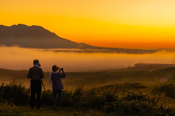 阿蘇　雲海　シニア