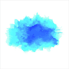 plash of paint abstract watercolor background.vector illustration