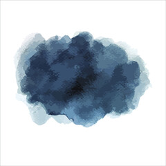 Vector splash of paint on white.