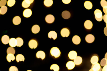 abstract blurred bokeh light background concept.