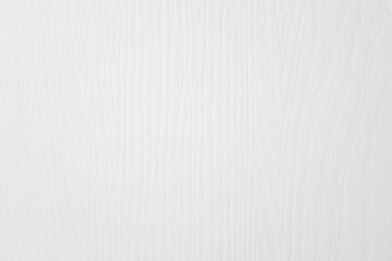 Texture of wooden surface painted in white colour, closeup view. Material for furniture manufacturing.