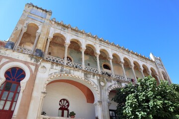Santa Cesarea Terme - Loggiato di Palazzo Sticchi