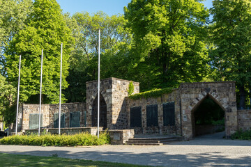 Mahnmal für die Opfer der Weltkriege in Recklinghausen, Nordrhein-Westfalen