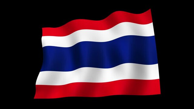 Thailand flag loop
