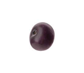 Fresh ripe acai berry isolated on white