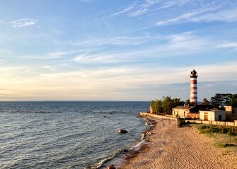 lighthouse on the coast