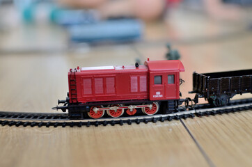Miniature vintage train © BartekMagierowski