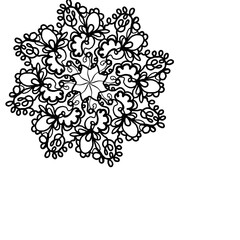 vector floral ornament