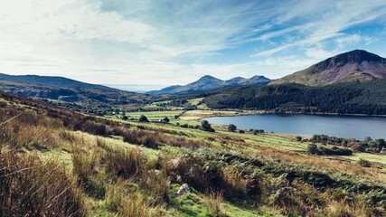 lake in the mountains