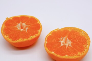 愛媛県産ハウスみかん　水平断面