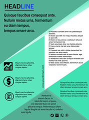 modern info graphic design template.