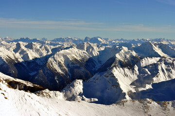 Obergurgl Hochgurgl Otztal ski resort in the Western Tyrol Austrian Alps Austria
