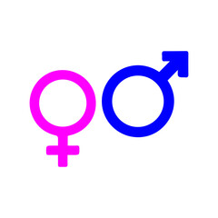 Gender icon design vector 