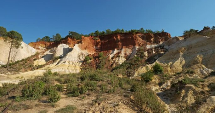 The french Colorado, Rustrel, Vaucluse, Provence,France