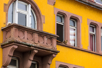 Obraz premium Katze im Fenster