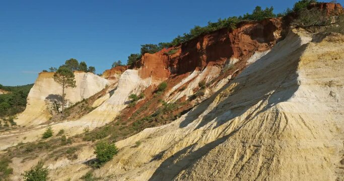 The french Colorado, Rustrel, Vaucluse, Provence,France