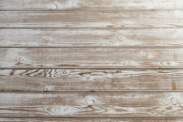 Naklejka premium Wood texture background. Natural brown wooden planks.