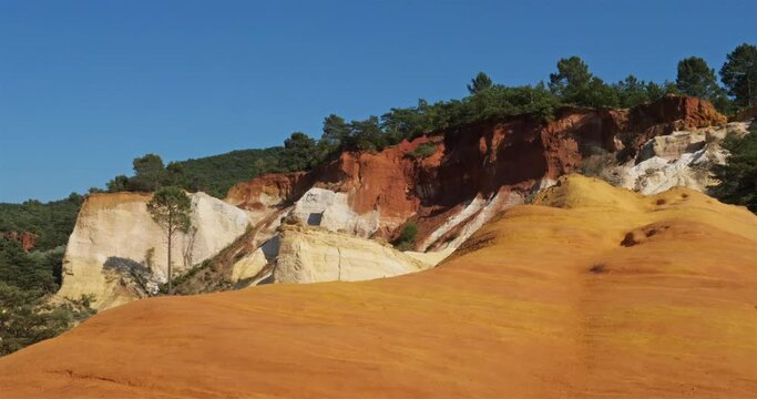 The french Colorado, Rustrel, Vaucluse, Provence,France