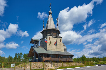 Wooden church of St. Nicholas in Povenets