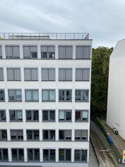 modern apartment building