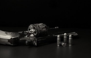 gun weapon pistol crime revolver