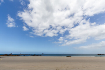 Primel-Tregastel beach, in Brittany