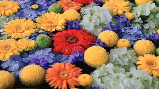 花手水