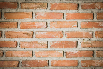 Background of old vintage brick wall
