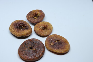 Dried Figs or Anjeer fruit from India is a healthy nutritional food

