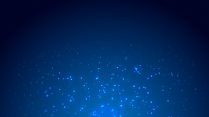 Dot  white blue pattern screen led light gradient texture background. Abstract  technology big data digital background. 3d rendering.