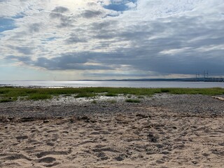 plowed field in spring
