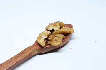 Wall Nuts Isolated on White Background