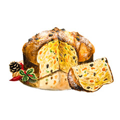 christmas panettone