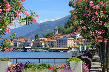 Bellagio sul lago di como, italia, bellagio village on lake of como italy 