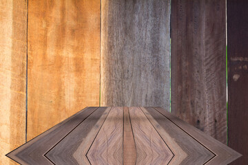 Grunge plank wood texture background